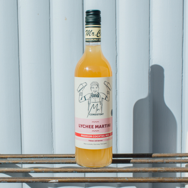 Mr. Consistent Lychee Martini Mixer – Non-Alcoholic 750 ml