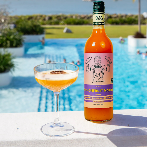 Mr. Consistent Passionfruit Martini Mixer – Non-Alcoholic 750 ml